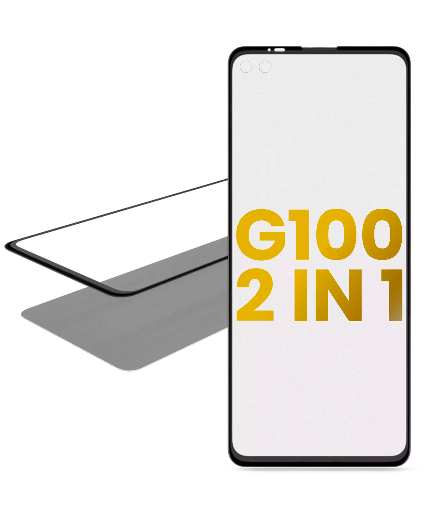2 in 1 Front Glass With OCA Pre-Installed For Motorola Moto G100 (XT2125-4 / 2021) replacement part for compatible Motorola phone, SKU 107082060750, product image 1