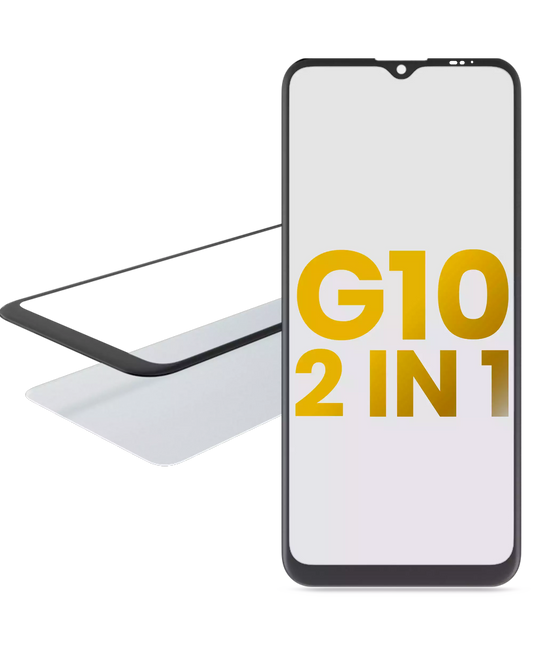 2 in 1 Front Glass With OCA Pre-Installed For Motorola Moto G10 (XT2127-2 / 2021) replacement part for compatible Motorola phone, SKU 107082060748, product image 1
