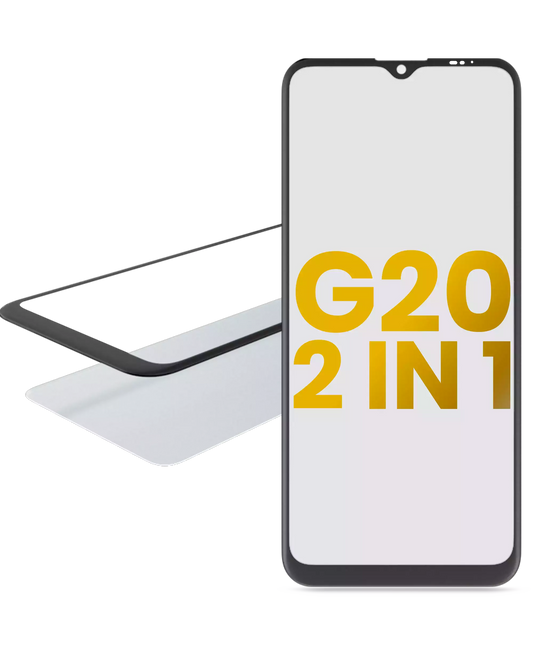2 in 1 Front Glass With OCA Pre-Installed For Motorola Moto G20 (XT2128 / 2021) replacement part for compatible Motorola phone, SKU 107082060747, product image 1