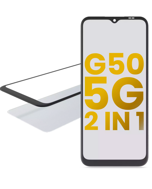 2 in 1 Front Glass With OCA Pre-Installed For Motorola Moto G50 5G (XT2149-1 / 2021) replacement part for compatible Motorola phone, SKU 107082060743, product image 1