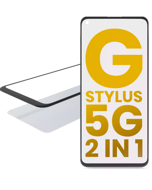 2 in 1 Front Glass With OCA Pre-Installed For Motorola Moto G Stylus 5G (XT2131 / 2021) replacement part for compatible Motorola phone, SKU 107082060738, product image 1