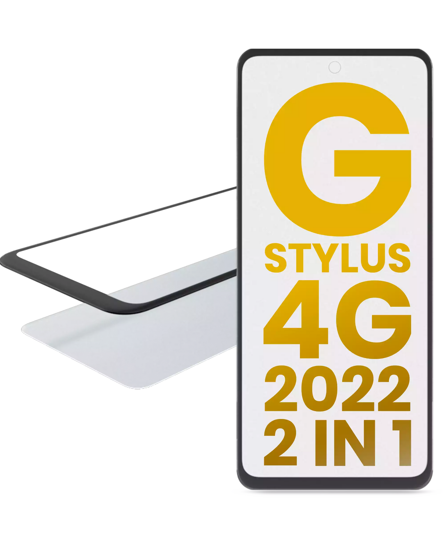 2 in 1 Front Glass With OCA Pre-Installed For Motorola Moto G Stylus 4G (XT2211 / 2022) replacement part SKU 107082060736 image 1