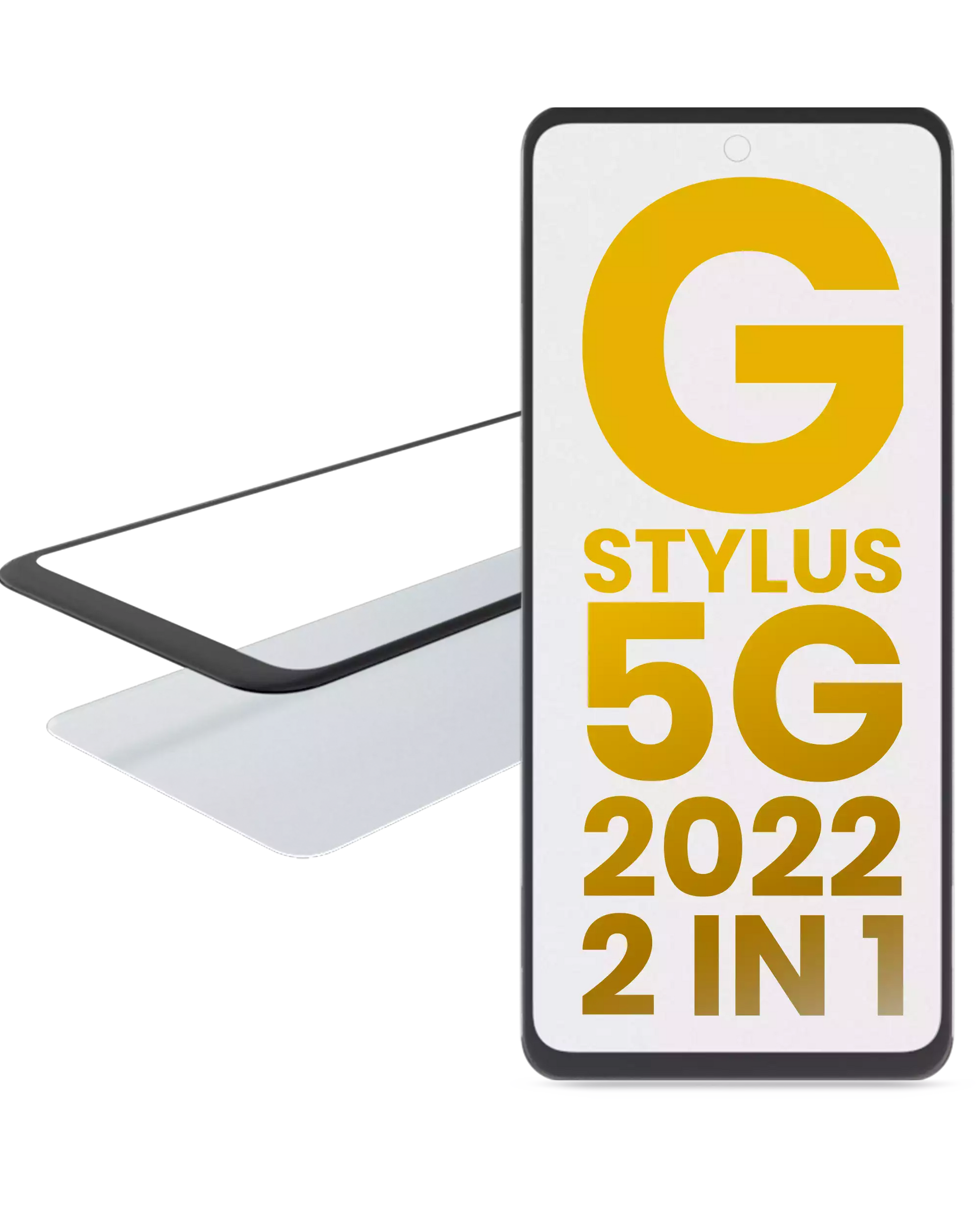 2 in 1 Front Glass With OCA Pre-Installed For Motorola Moto G Stylus 5G (XT2215 / 2022) replacement part SKU 107082060735 image 1