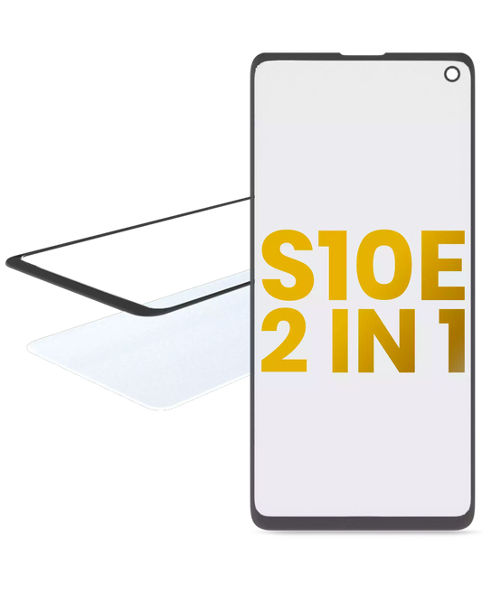 2 in 1 Front Glass With OCA Pre-Installed For Samsung Galaxy S10E