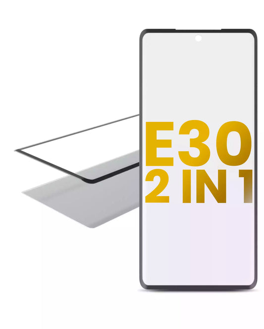 2 in 1 Front Glass With OCA Pre-Installed for Moto E30 (XT2158 / 2021) - Motorola screen replacement part, SKU 107082060780, product image 1