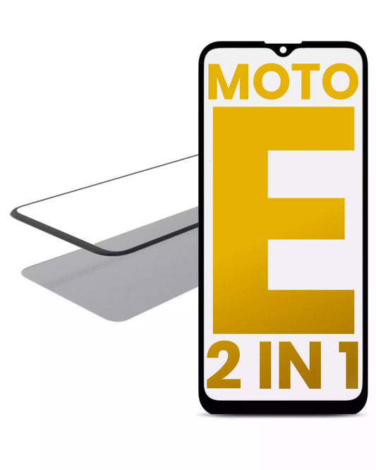 2 in 1 Front Glass With OCA Pre-Installed for Moto E (XT2052 / 2020) - Motorola screen replacement part, SKU 107082060782, product image 1