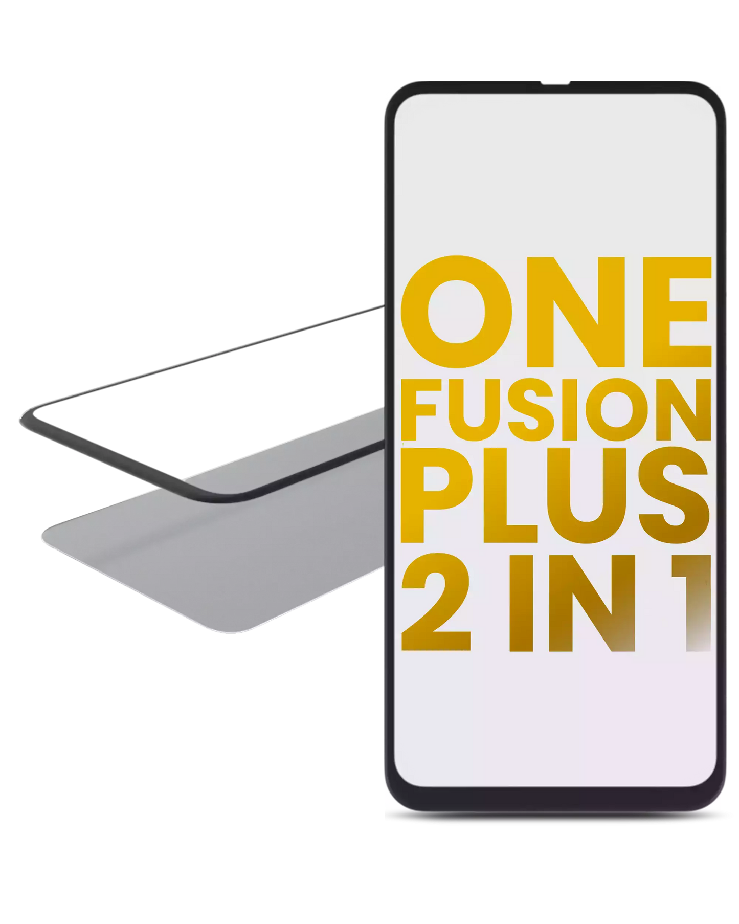 2 in 1 Front Glass With OCA Pre-Installed For Motorola One Fusion Plus (XT2067 / 2020) - Motorola replacement part - product image 1 - SKU 107082060789