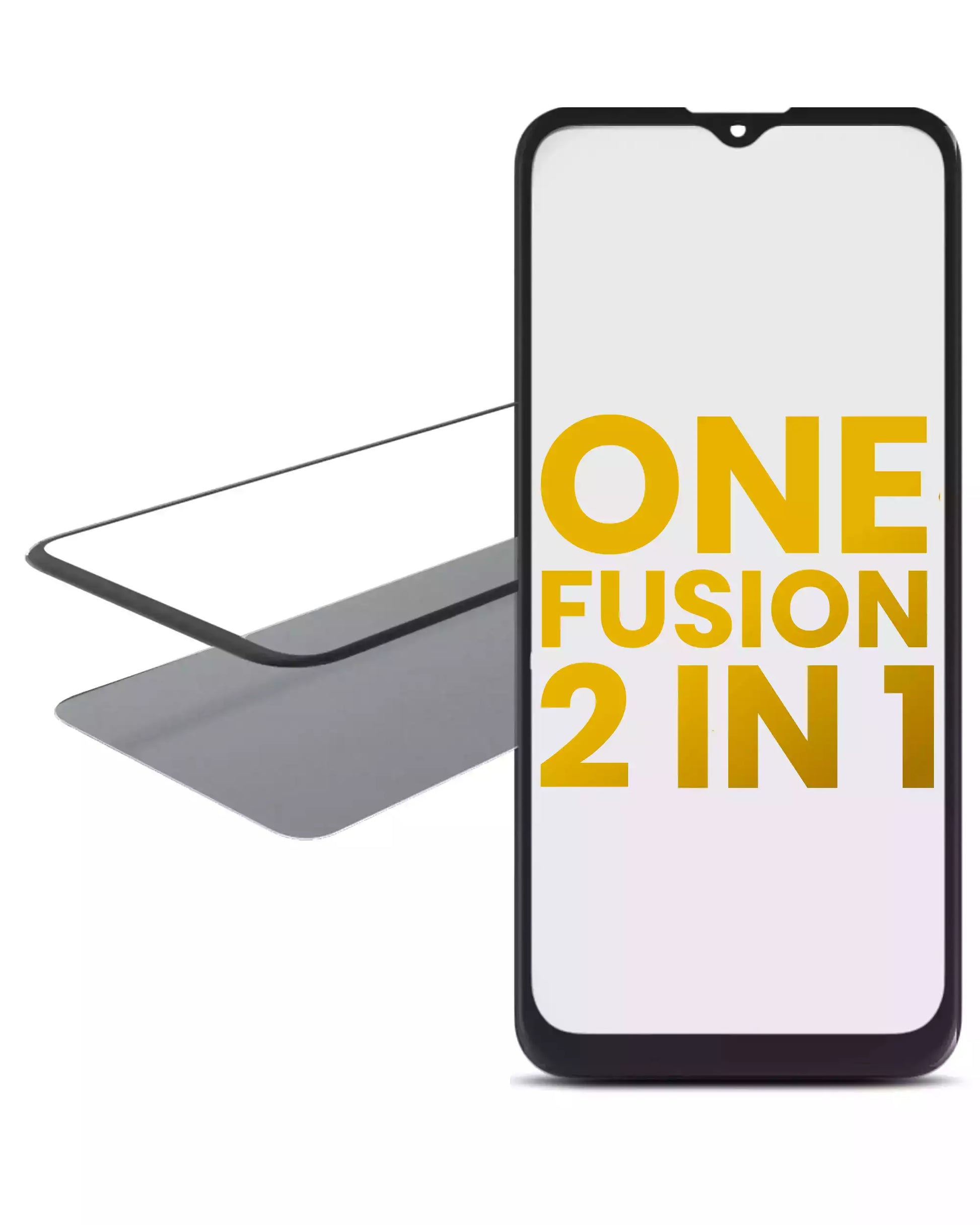 2 in 1 Front Glass With OCA Pre-Installed For Motorola One Fusion (XT2073 / 2020) - Motorola replacement part - product image 1 - SKU 107082060788