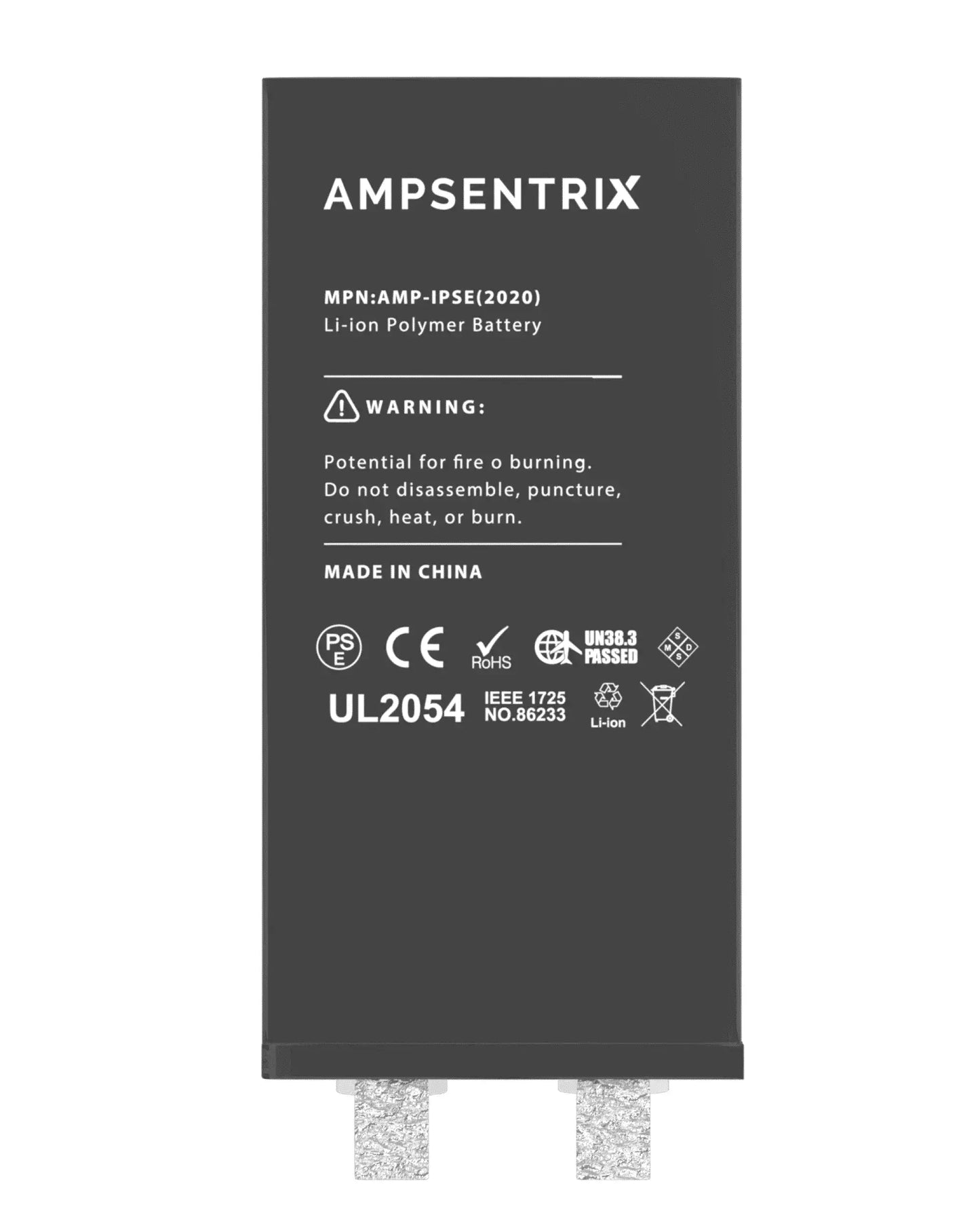Replacement Battery For iPhone SE (2020) (Spot Welding Required) (AmpSentrix Core Extended)