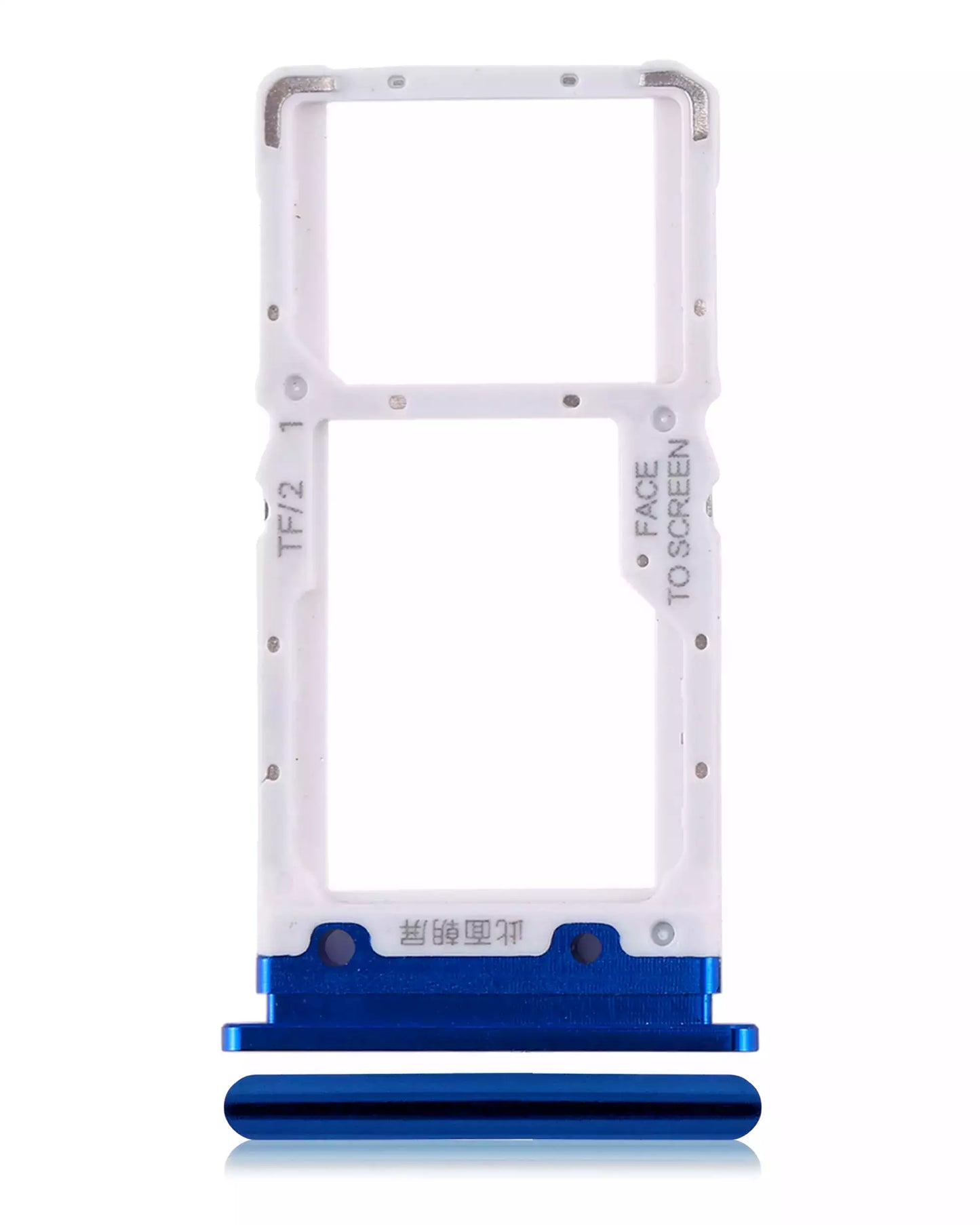 Dual Sim Card Tray For Xiaomi Mi 9 Lite / CC9 (Aurora Blue) - replacement part product image SKU 107082114922 - image 1