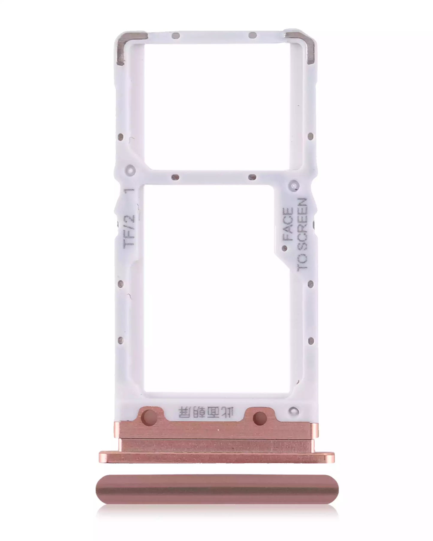 Dual Sim Card Tray For Xiaomi Mi 9 Lite / CC9 (Gold) - replacement part product image SKU 107082114924 - image 1