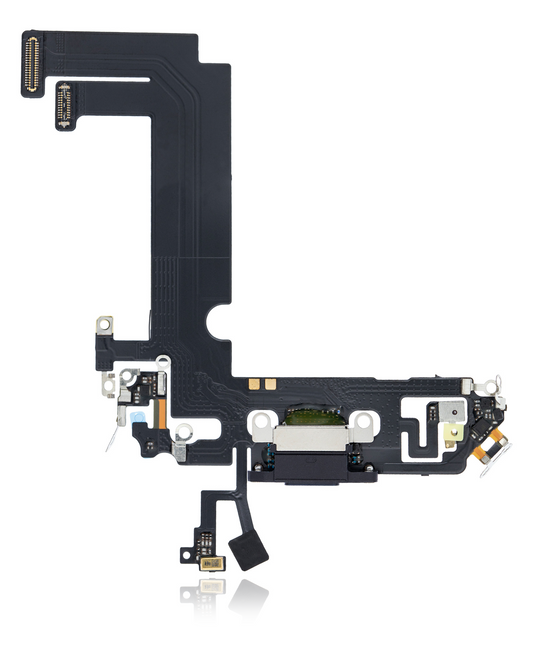 Charging Port Flex Cable For iPhone 12 Mini (Used OEM Pull) (Black)