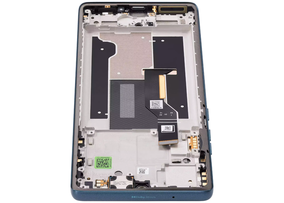 OLED Assembly With Frame For Motorola Moto Edge 50 Fusion 5G (XT2429 / 2024) (Refurbished) (Forest Blue) | SKU 107082142303 | image 4