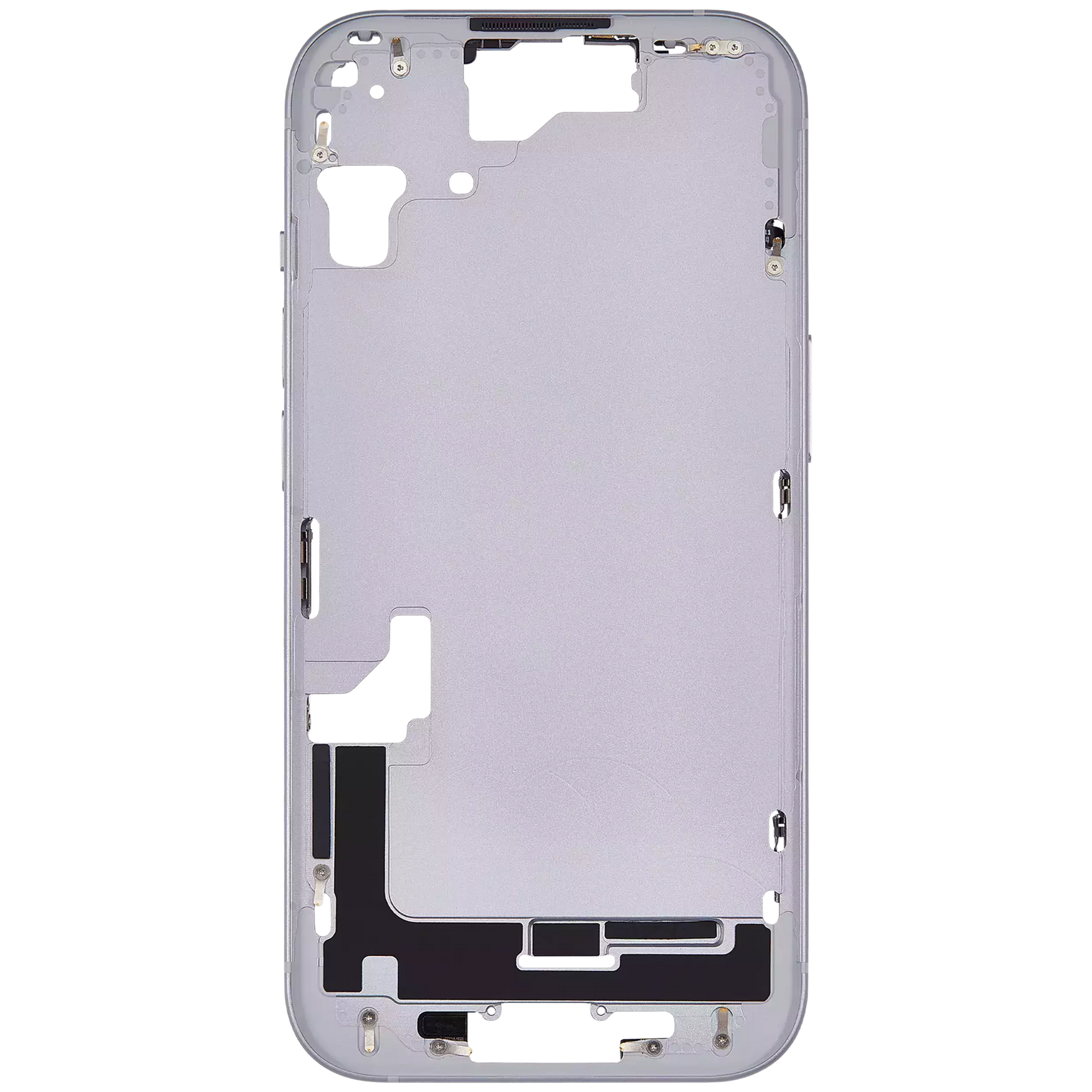 Mid-Frame Housing W/ Small Parts For iPhone 15 (EU / Global Version) (Aftermarket Plus) (Blue)