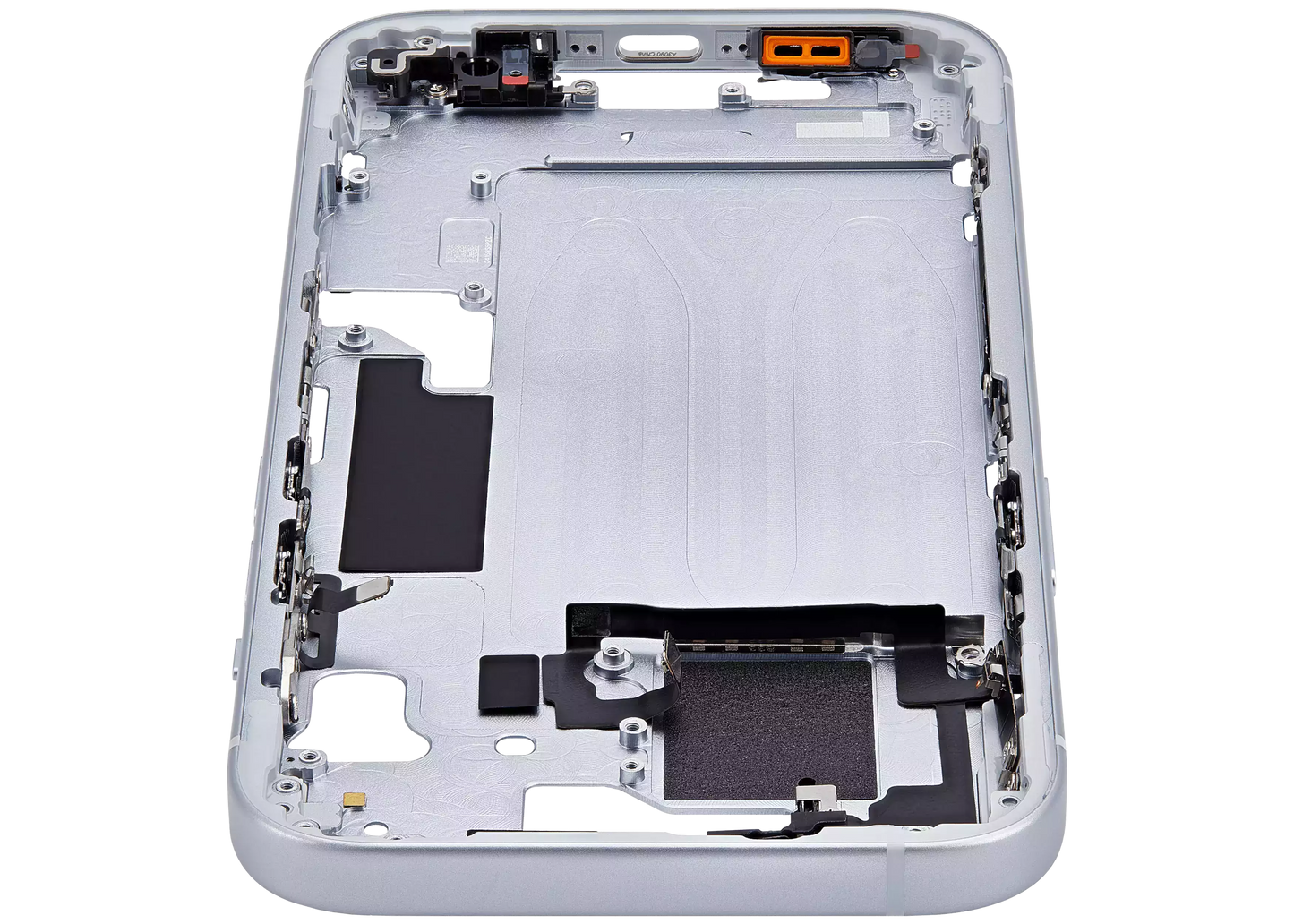 Mid-Frame Housing W/ Small Parts For iPhone 15 (EU / Global Version) (Aftermarket Plus) (Blue)