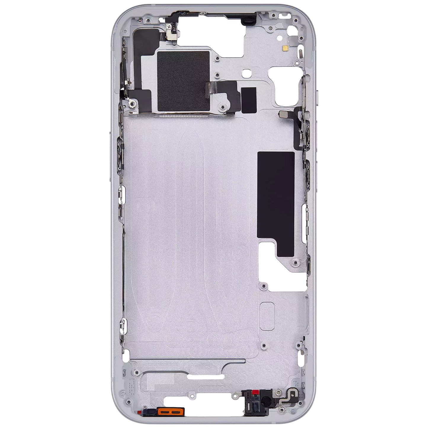 Mid-Frame Housing W/ Small Parts For iPhone 15 (EU / Global Version) (Aftermarket Plus) (Blue)