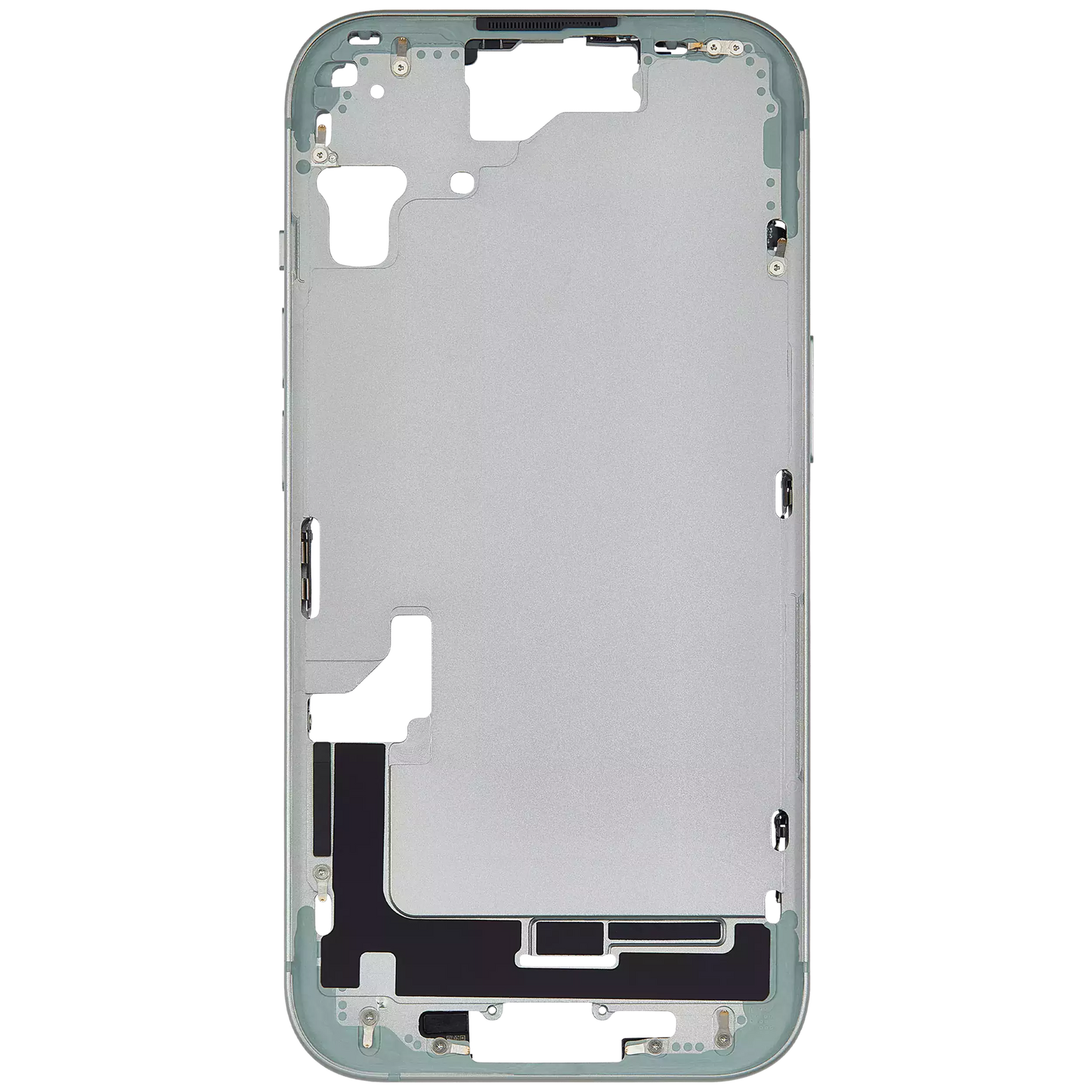 Mid-Frame Housing W/ Small Parts For iPhone 15 (US Version) (Aftermarket Plus) (Green)
