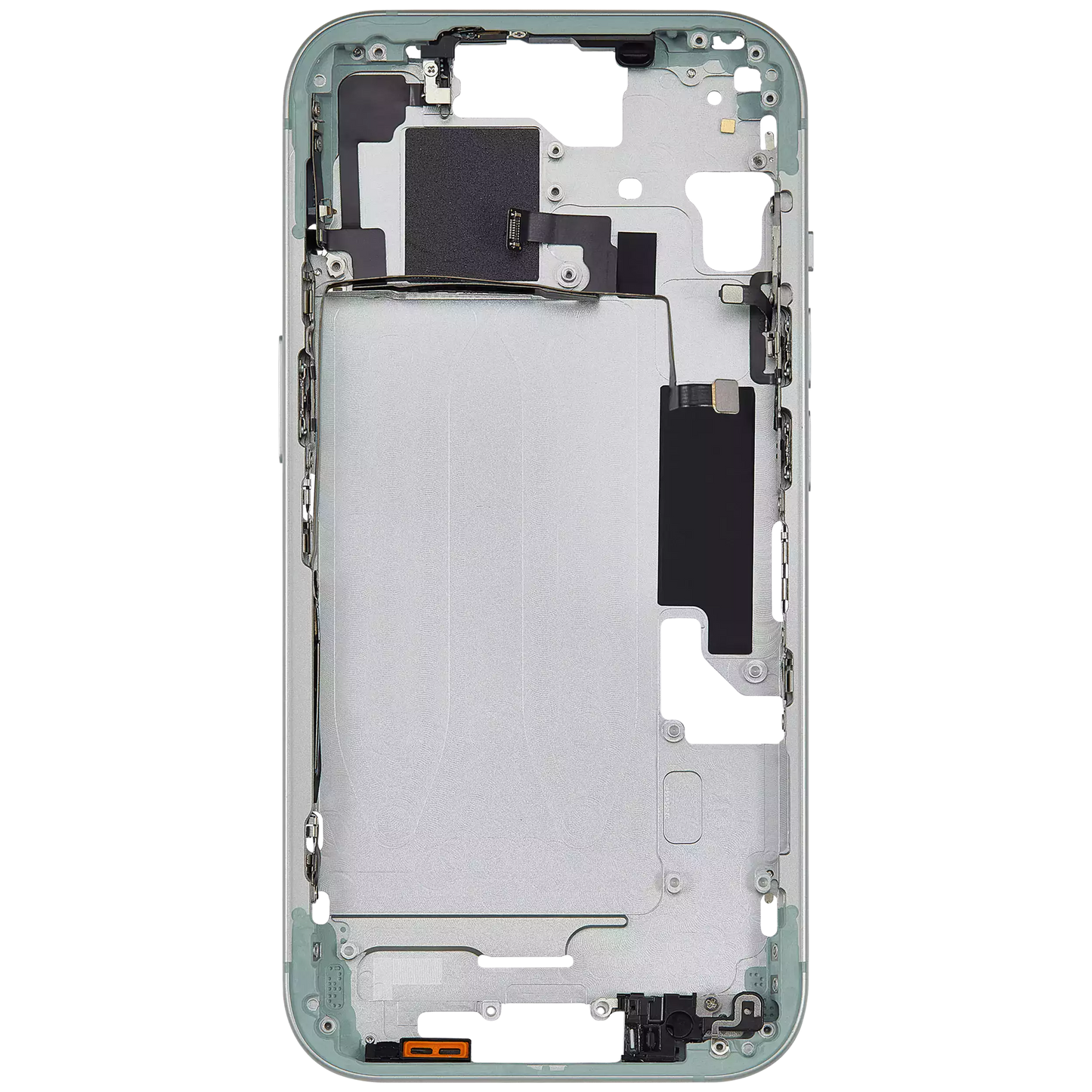 Mid-Frame Housing W/ Small Parts For iPhone 15 (US Version) (Aftermarket Plus) (Green)