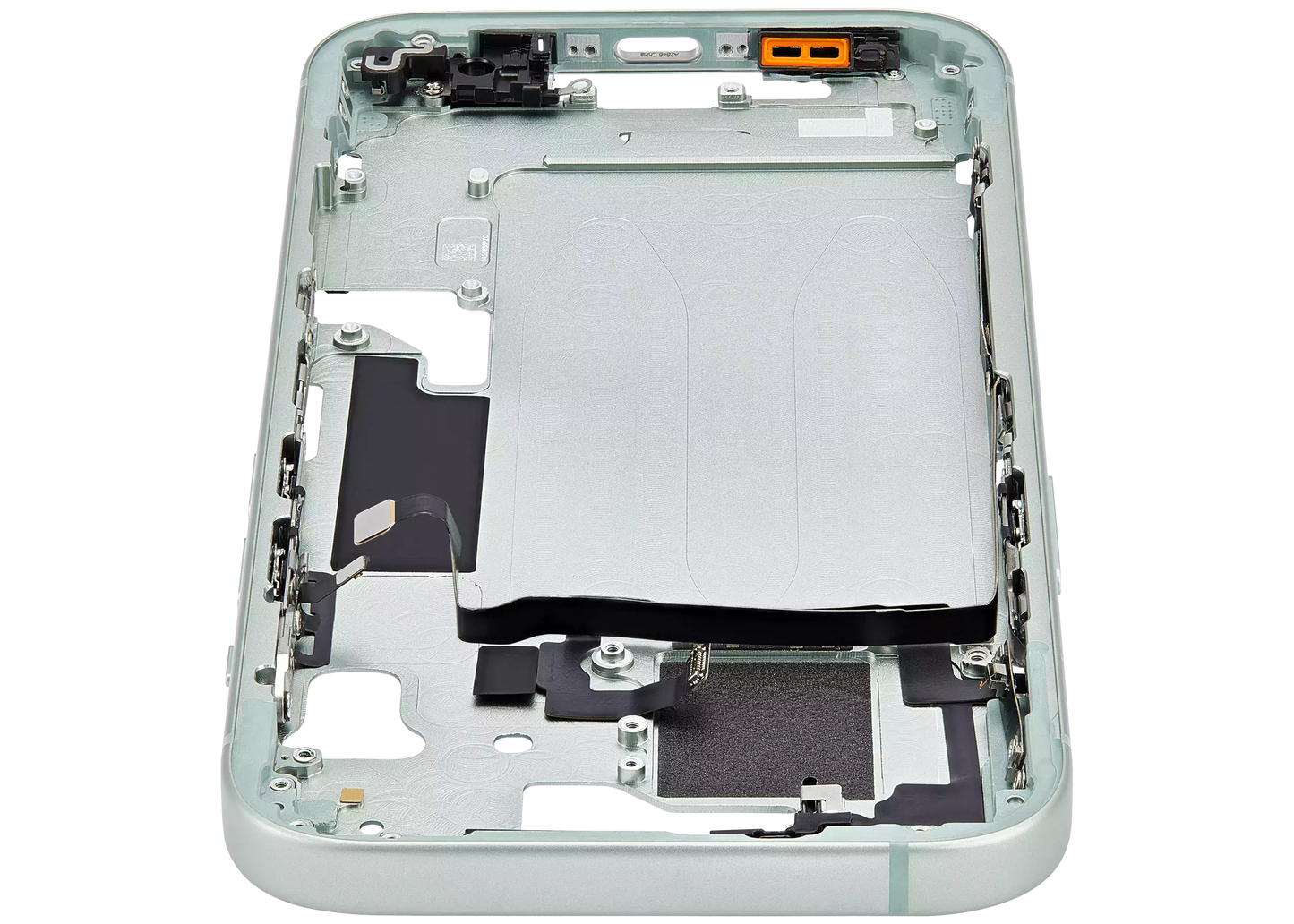 Mid-Frame Housing W/ Small Parts For iPhone 15 (US Version) (Aftermarket Plus) (Green)