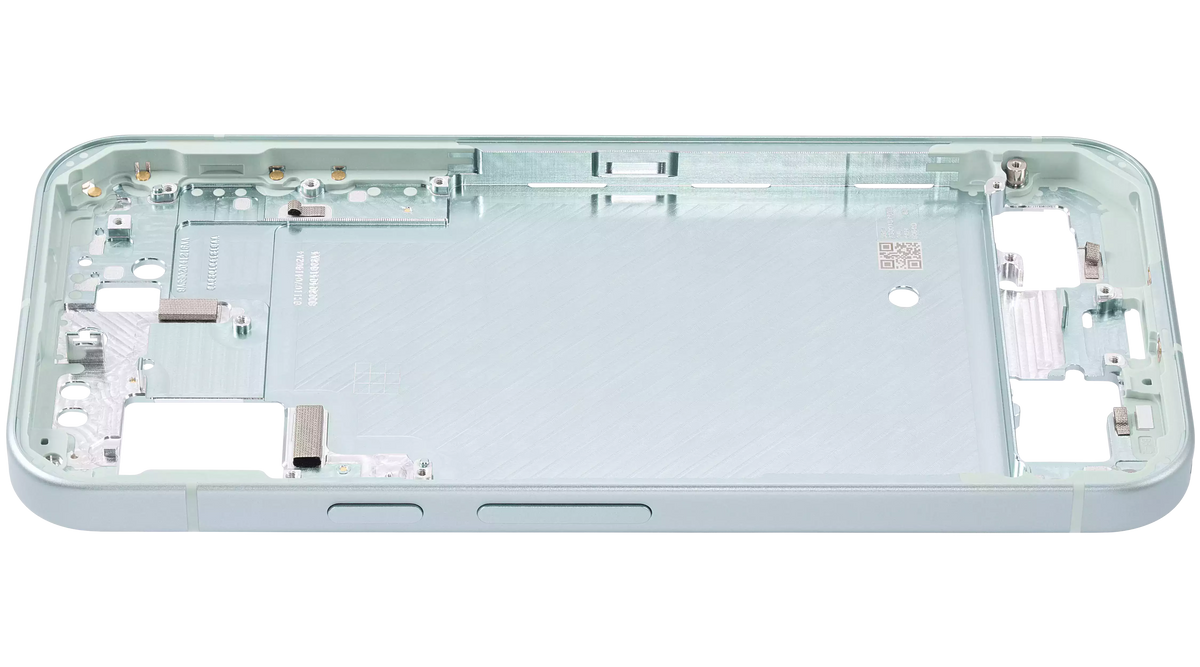 Mid-Frame Housing For Google Pixel 9 (Wintergreen) - replacement part additional angle