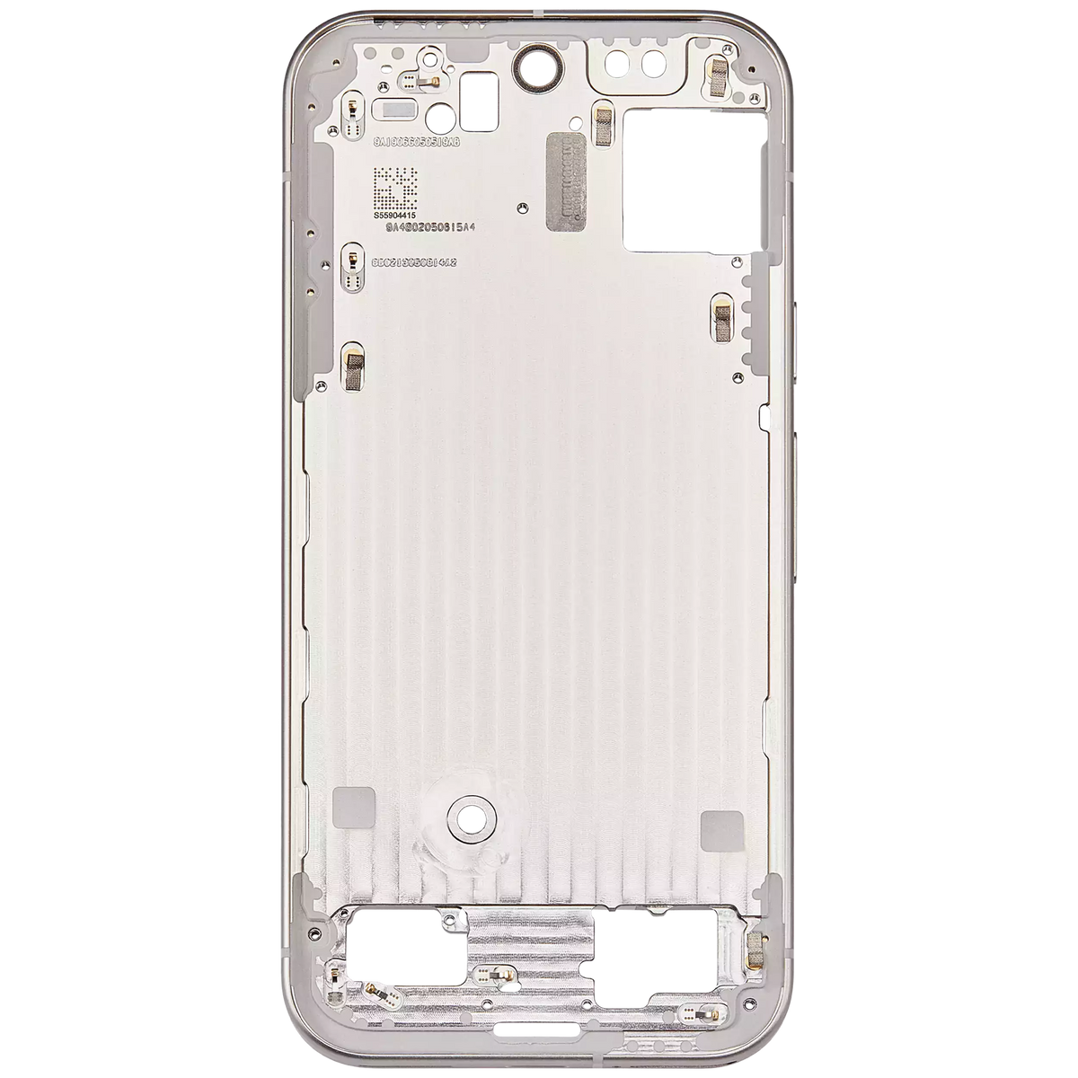 Mid-Frame Housing For Google Pixel 9 (Porcelain) - replacement part secondary detail