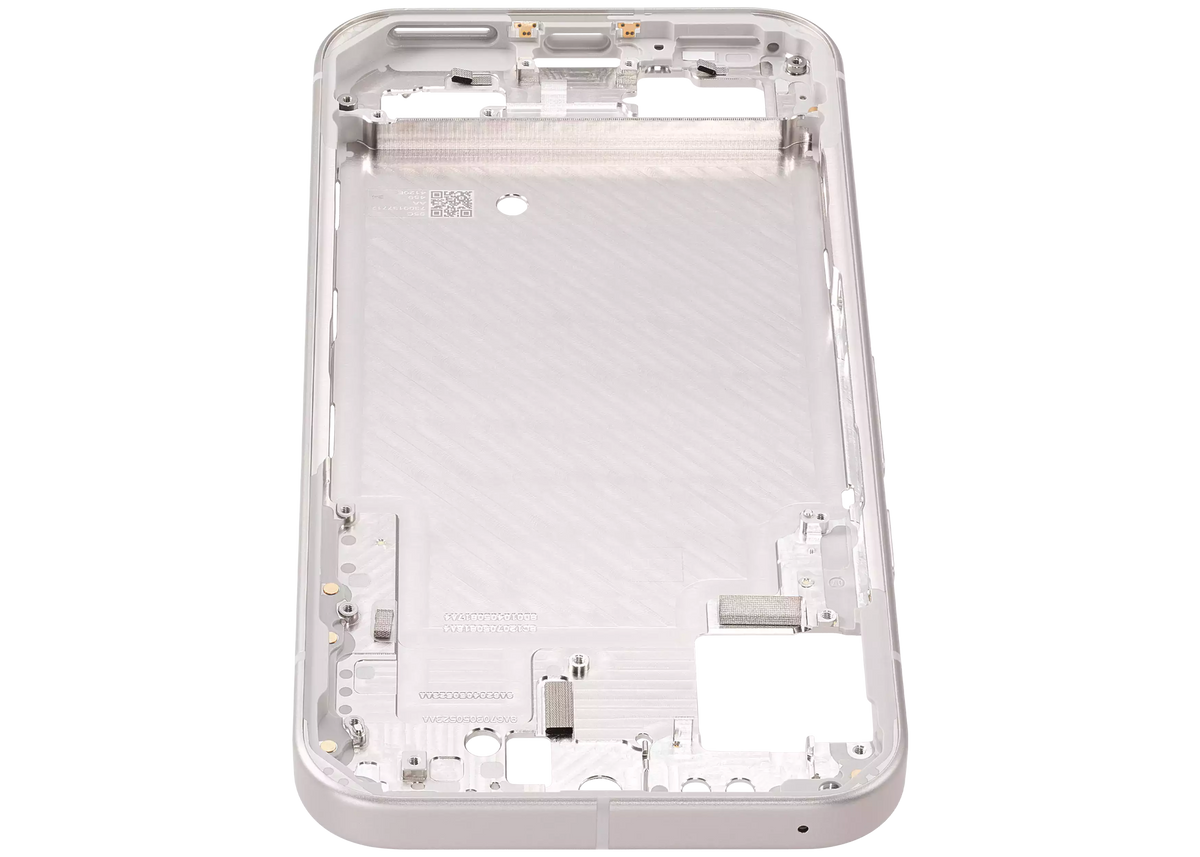 Mid-Frame Housing For Google Pixel 9 (Porcelain) - repair component alternate view