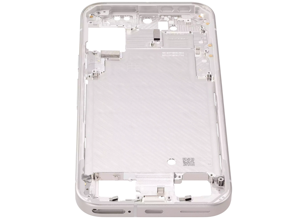 Mid-Frame Housing For Google Pixel 9 (Porcelain) - replacement component detail view