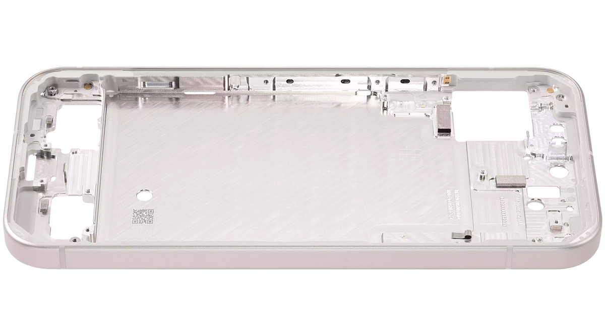 Mid-Frame Housing For Google Pixel 9 (Porcelain) - replacement part additional angle