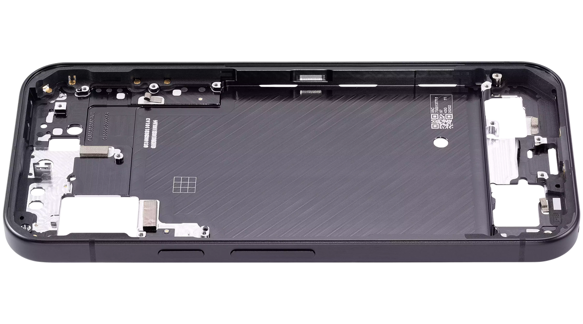 Mid-Frame Housing For Google Pixel 9 (Obsidian) - phone repair part close-up