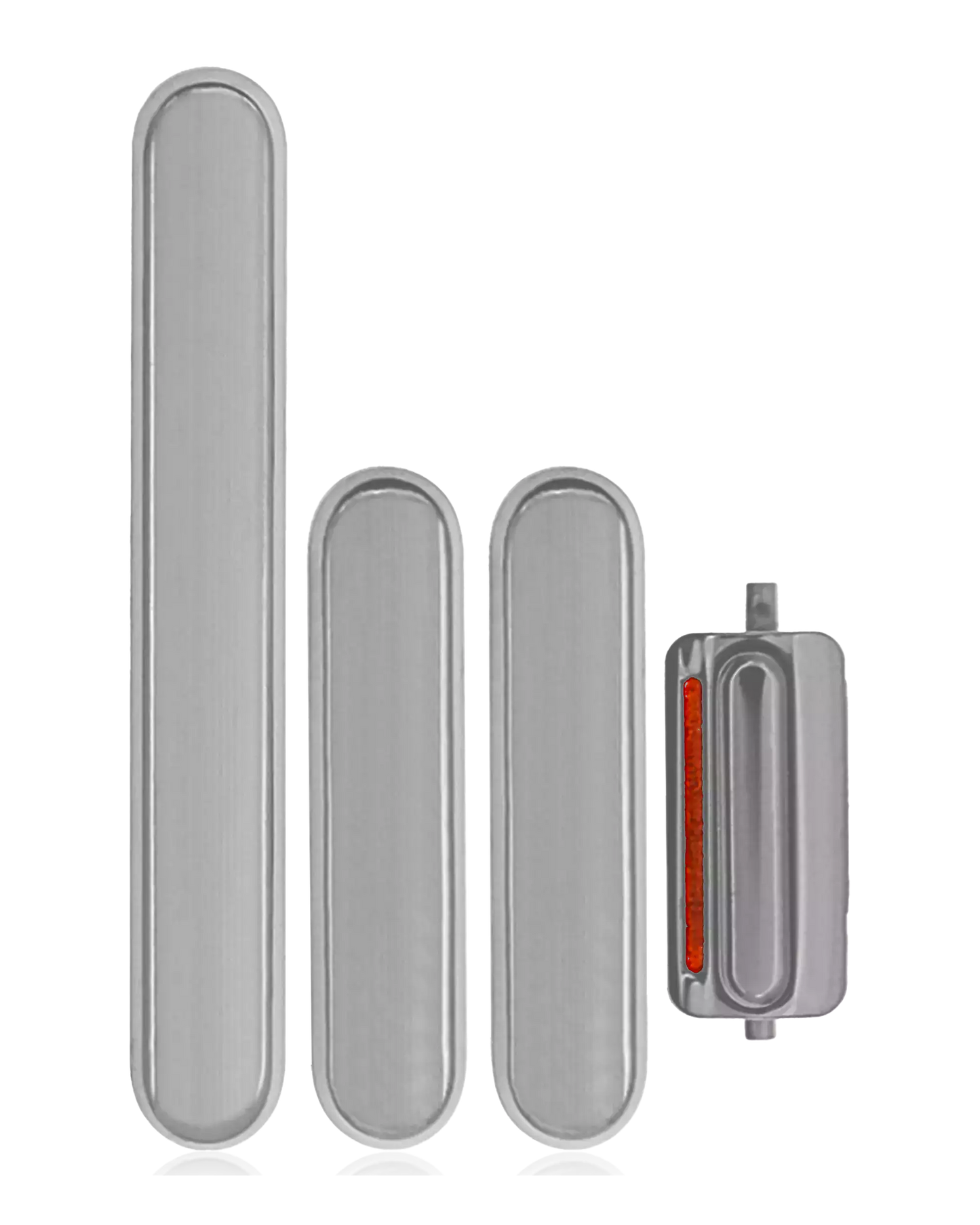 Hard Buttons (Power / Volume / Switch) For iPhone X (Silver)
