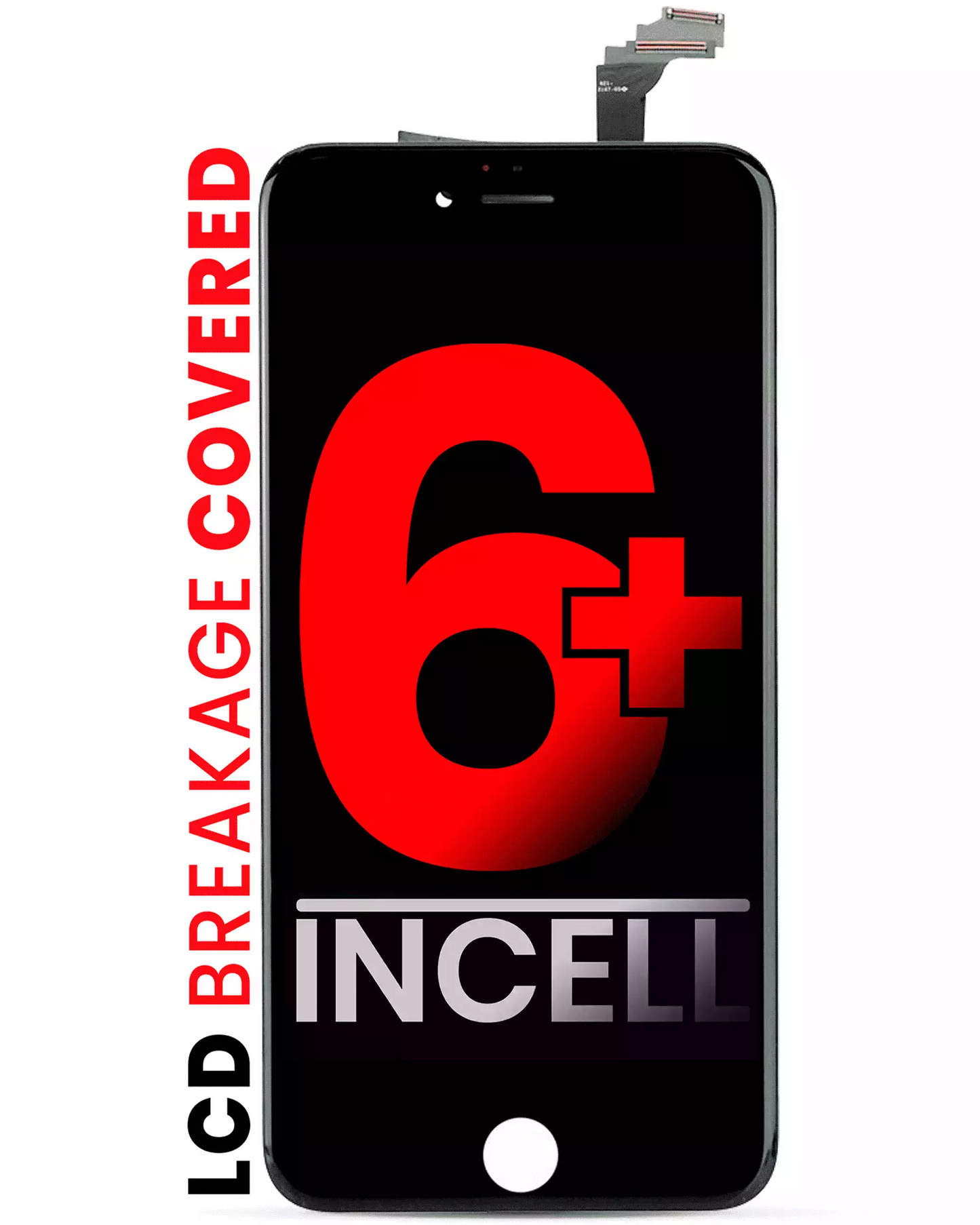 LCD Assembly For iPhone 6 Plus (Aftermarket Pro: XO7 Incell) (Black)