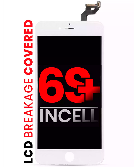 LCD Assembly With Steel Plate For iPhone 6S Plus (Aftermarket Pro: XO7 Incell) (White)