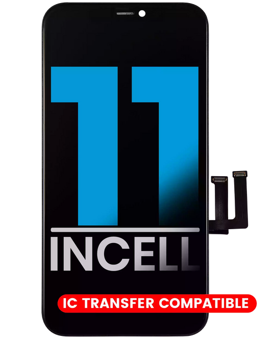 LCD Assembly With Steel Plate Pre-Installed For iPhone 11 (Aftermarket: AQ7 / Incell)
