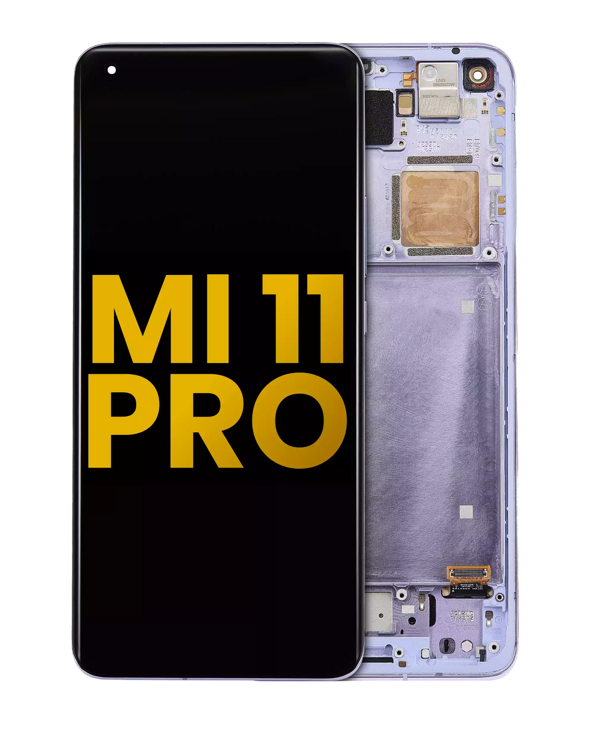 OLED Assembly With Frame For Xiaomi Mi 11 Pro (Refurbished) (Purple) - replacement part product image SKU 107082119503 - image 1