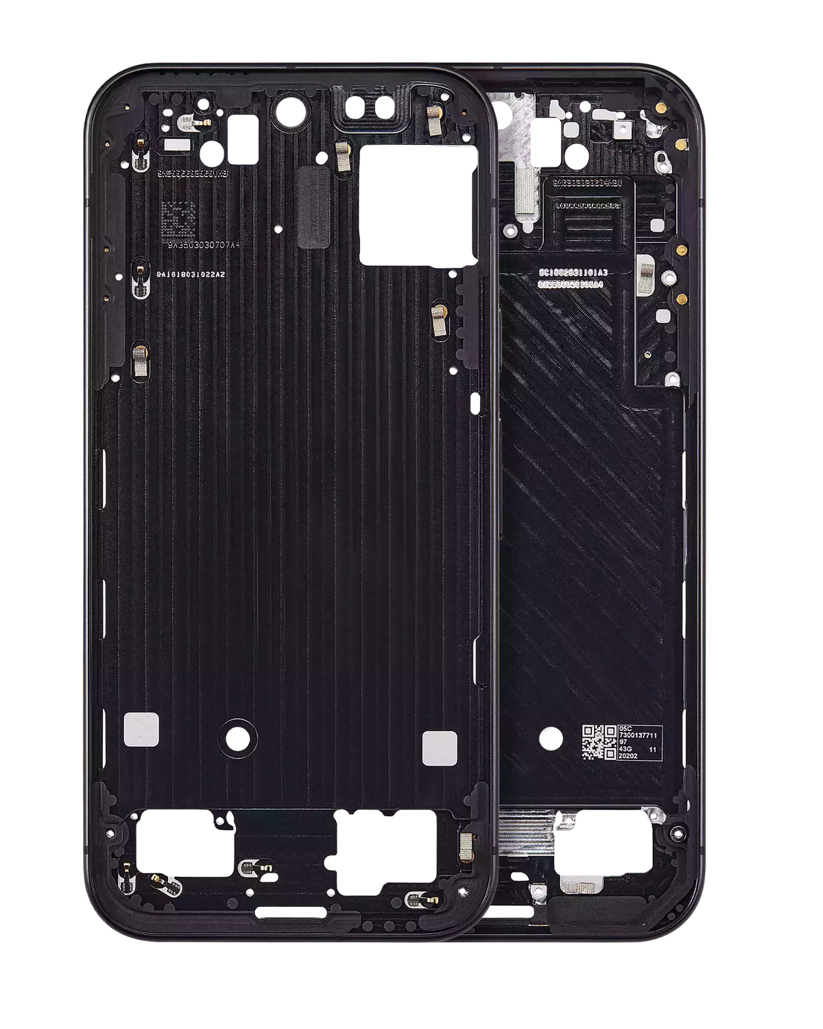 Mid-Frame Housing For Google Pixel 9 (Obsidian) - replacement part product view