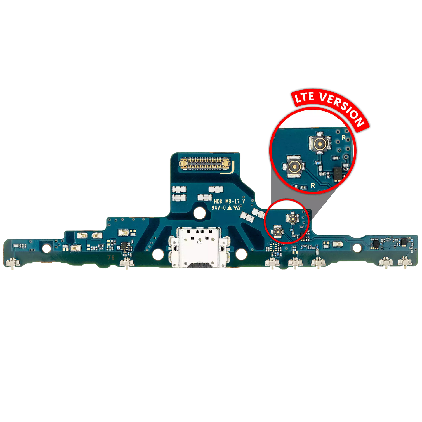 Charging Port Board Compatible For Samsung Galaxy Tab S6 Lite 10.4" (2020) (P610 / P615) (LTE Version) - product image 1