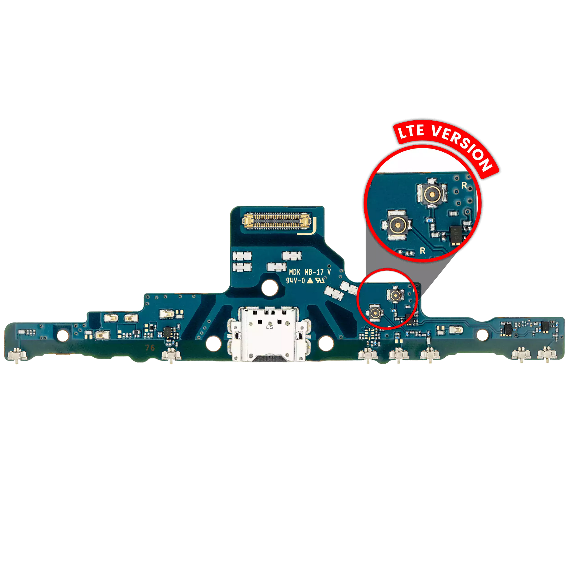 Charging Port Board Compatible For Samsung Galaxy Tab S6 Lite 10.4" (2020) (P610 / P615) (LTE Version) - product image 1