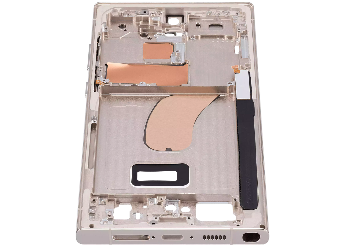 Mid-Frame Housing For Samsung Galaxy S23 Ultra 5G (US & International Version) (Cream)