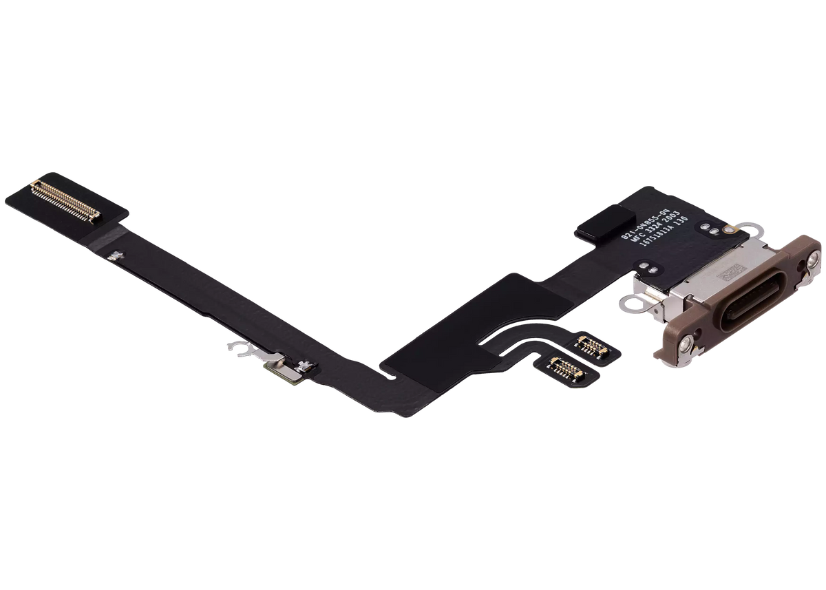 Charging Port Flex Cable For iPhone 16 Pro (Premium) (Desert Titanium) — product photo 5