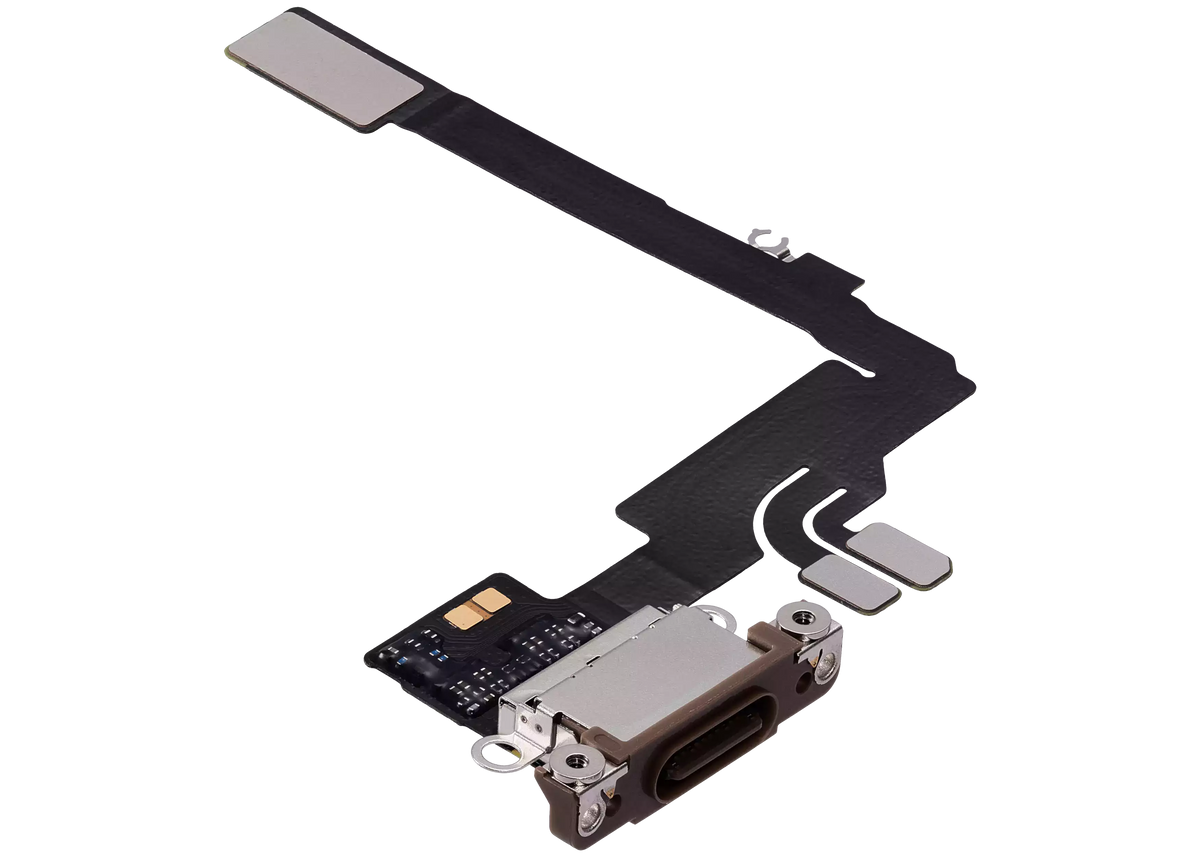 Charging Port Flex Cable For iPhone 16 Pro (Premium) (Desert Titanium) — product photo 4