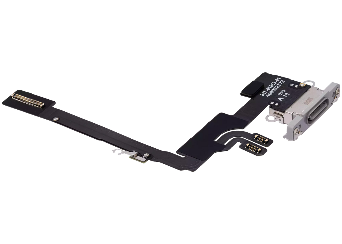 Charging Port Flex Cable For iPhone 16 Pro (Premium) (White Titanium) — product photo 5