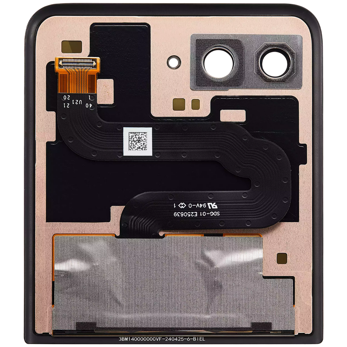 Outer OLED Assembly For Motorola Razr Plus 2024 / Razr 50 Ultra (XT2451 / 2024) / Razr - Motorola replacement part image 4