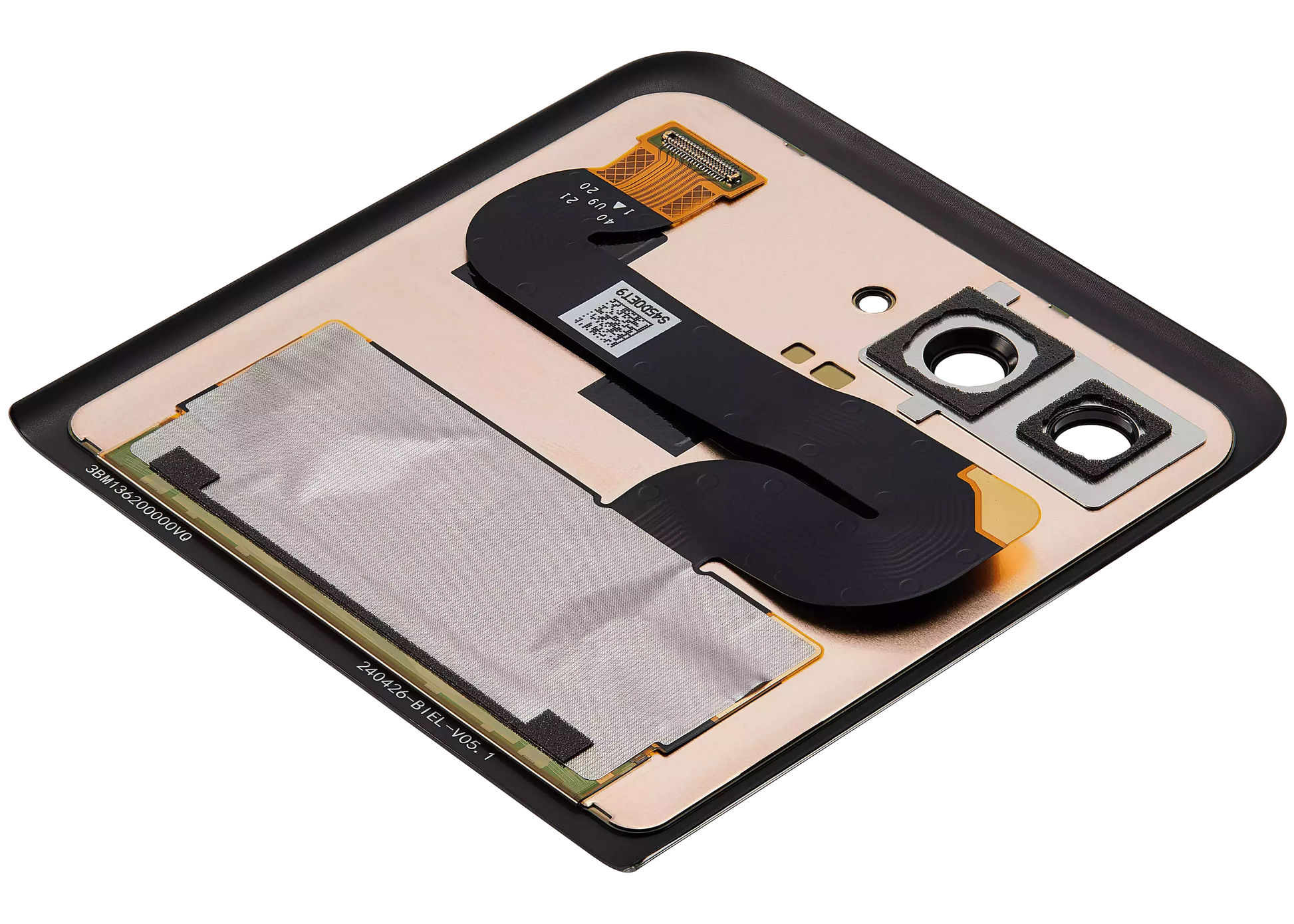 Outer OLED Assembly Without Frame For Motorola Razr 2024 / Razr 50 (XT2453 / 2024) - Motorola replacement part image 6