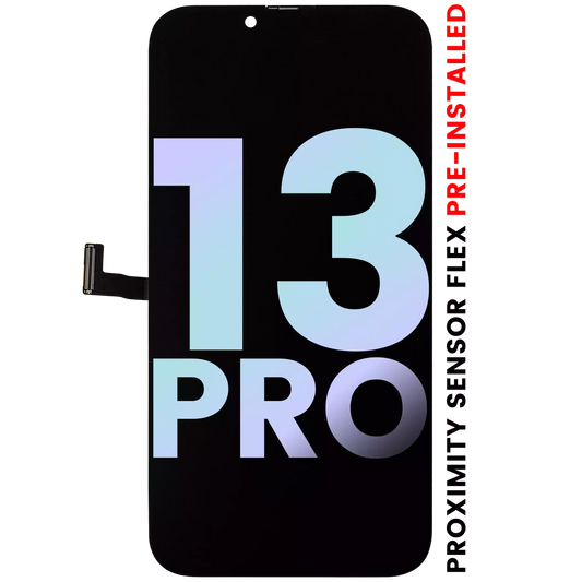 OLED Assembly With Proximity Sensor Flex Pre-Installed For iPhone 13 Pro (Service Pack)