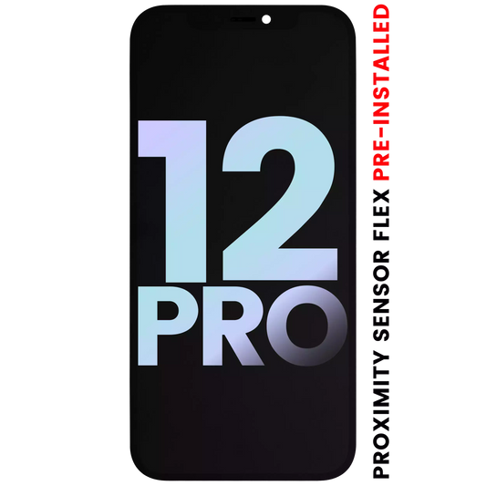 OLED Assembly With Proximity Sensor Flex Pre-Installed For iPhone 12 Pro (Service Pack)