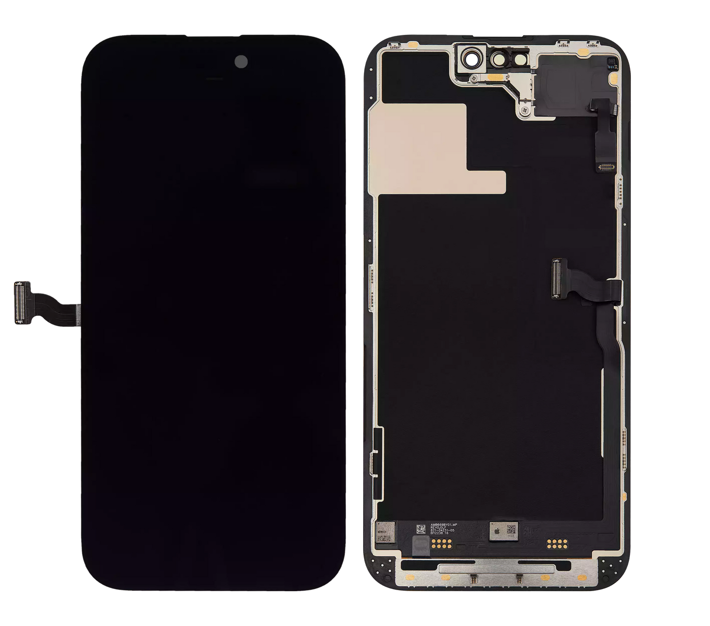OLED Assembly With Proximity Sensor Flex Pre-Installed For iPhone 14 Pro Max (Service Pack)