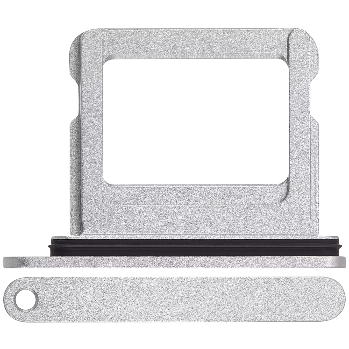 Single Sim Card Tray For iPhone 16 / 16 Plus (White)