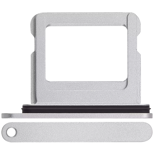 Single Sim Card Tray For iPhone 16 / 16 Plus (White)