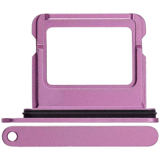 Single Sim Card Tray For iPhone 16 / 16 Plus (Pink)