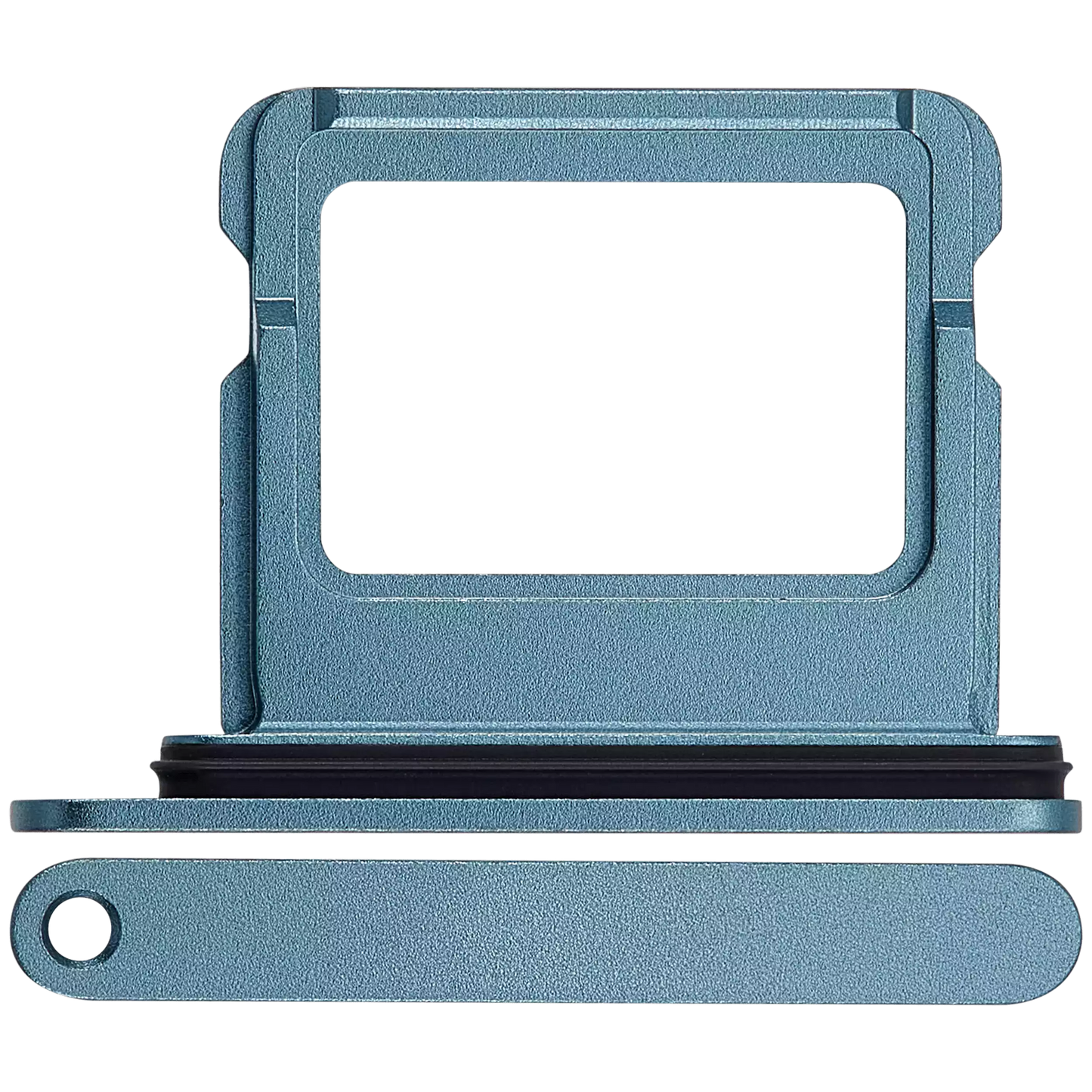 Single Sim Card Tray For iPhone 16 / 16 Plus (Teal)